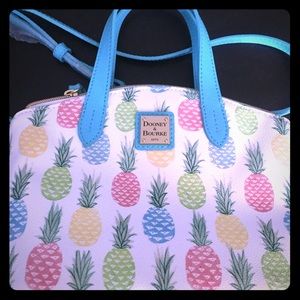 Dooney & Bourke Tiki Pineapple Ruby Crossbody RARE